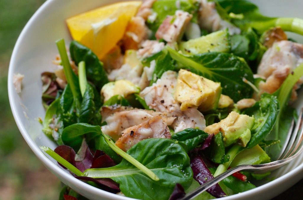 Avocado & Barramundi Salad