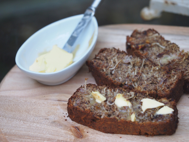Banana & Coconut Bread
