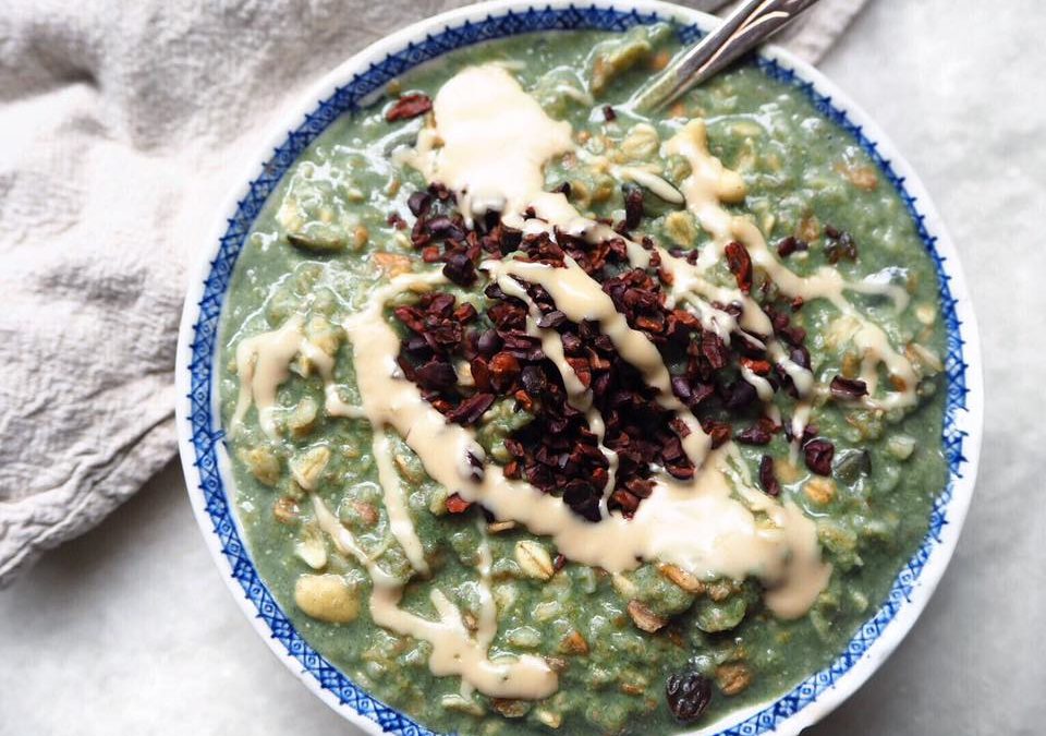 Super Greens, Nut & Seed Porridge Bowl