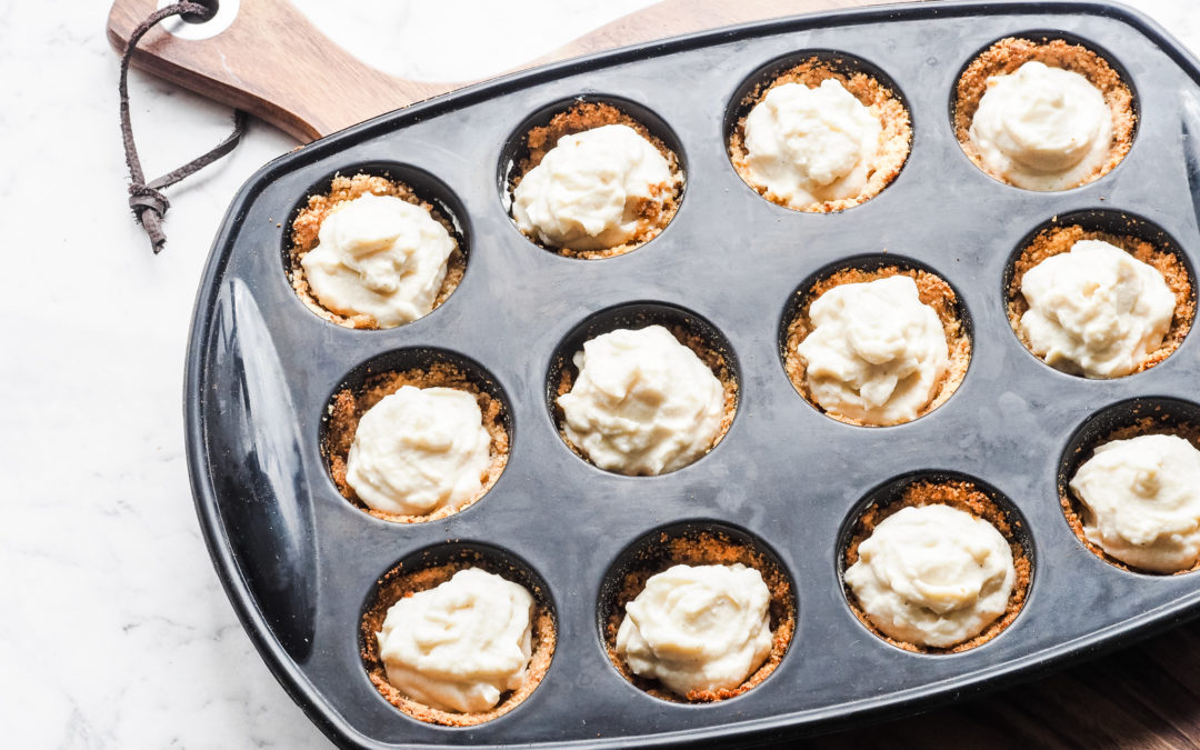 Mini Ricotta Cheese Cakes