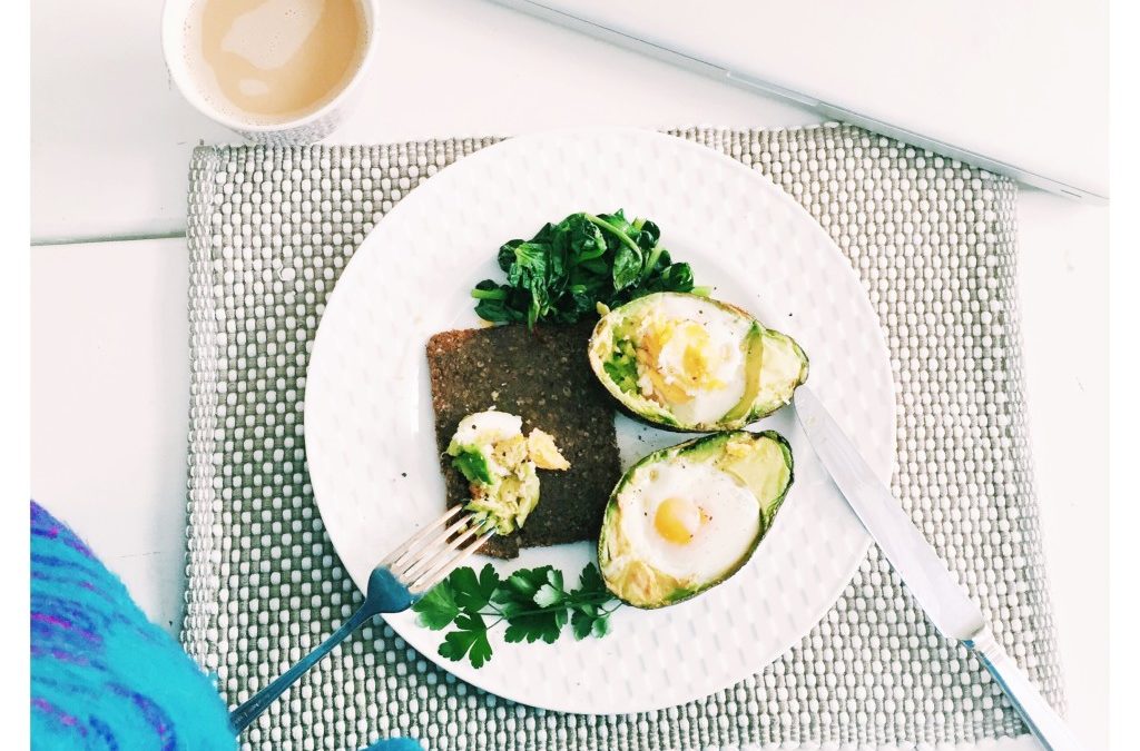 Baked Avocado Eggs