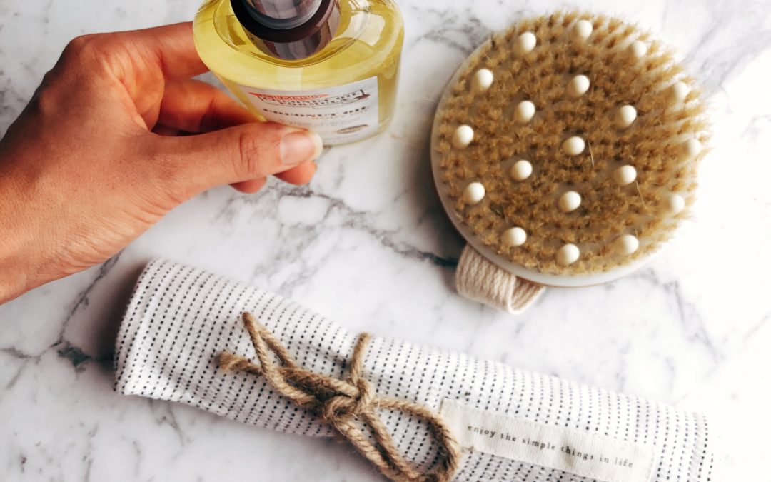 DIY natural body scrub