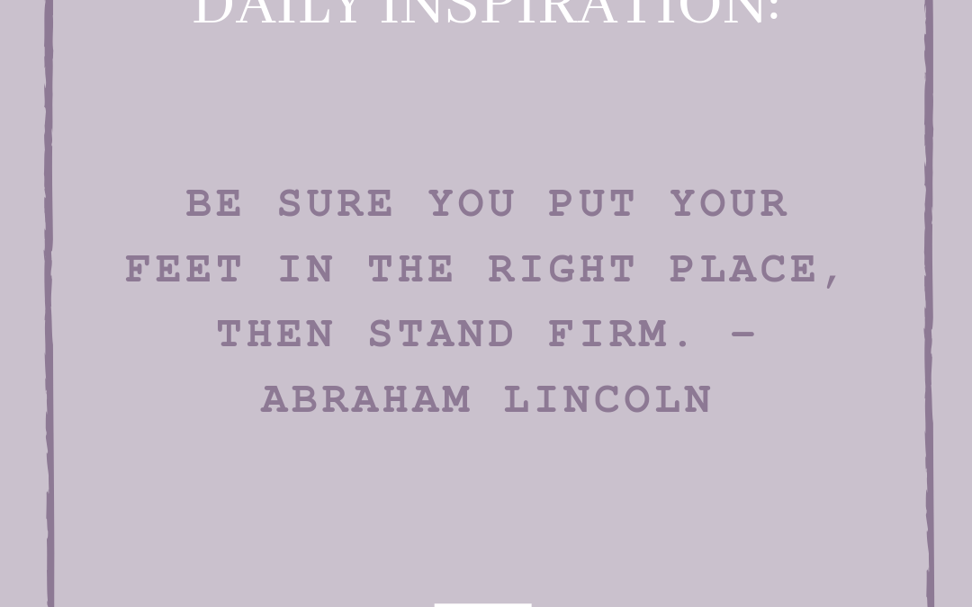 Daily Inspiration