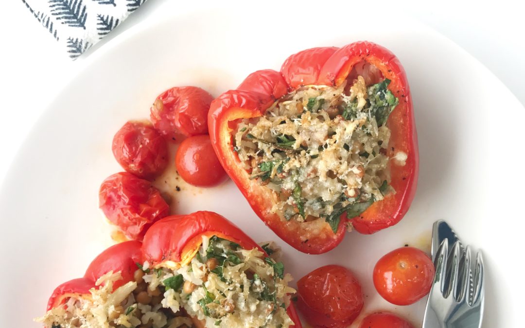 Healthy Stuffed Capsicums