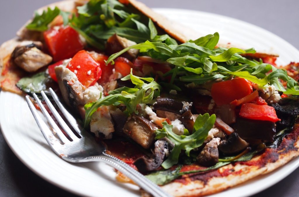 Healthy Pizza Wraps