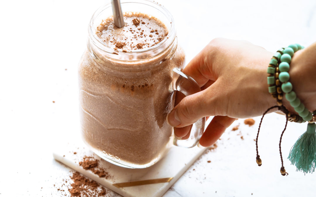 Carob Vanilla Thick Shake