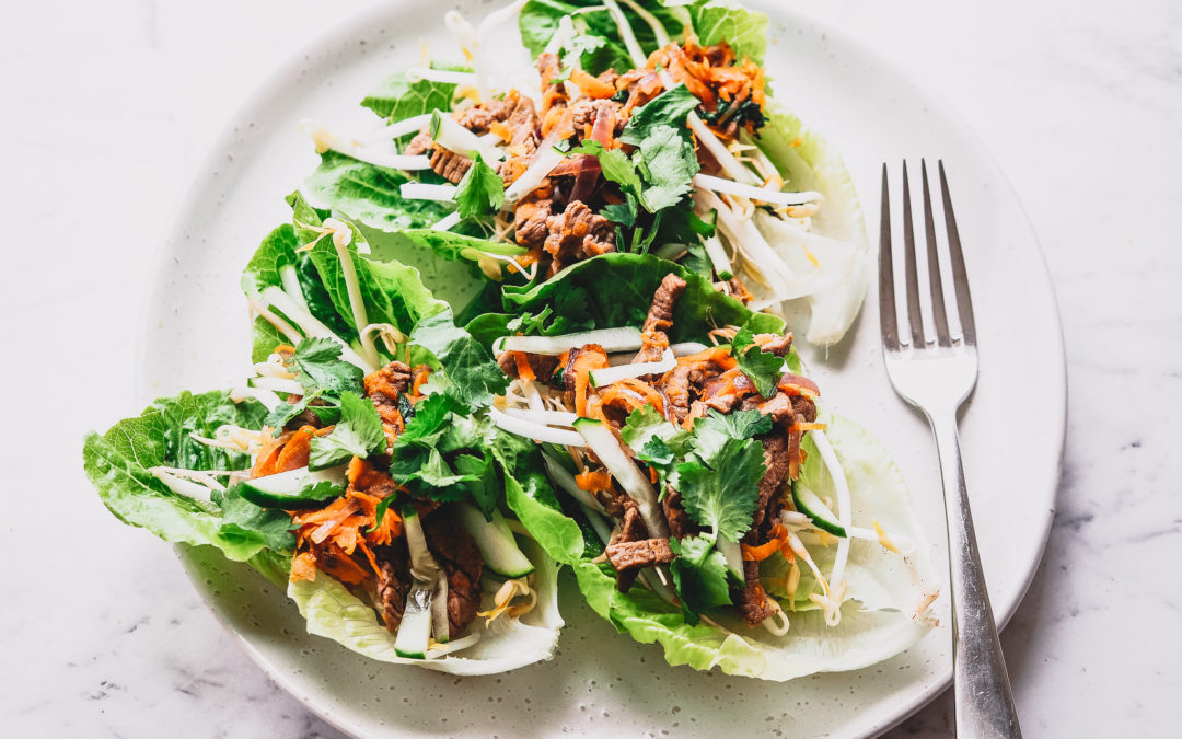 Thai Beef Lettuce Cups