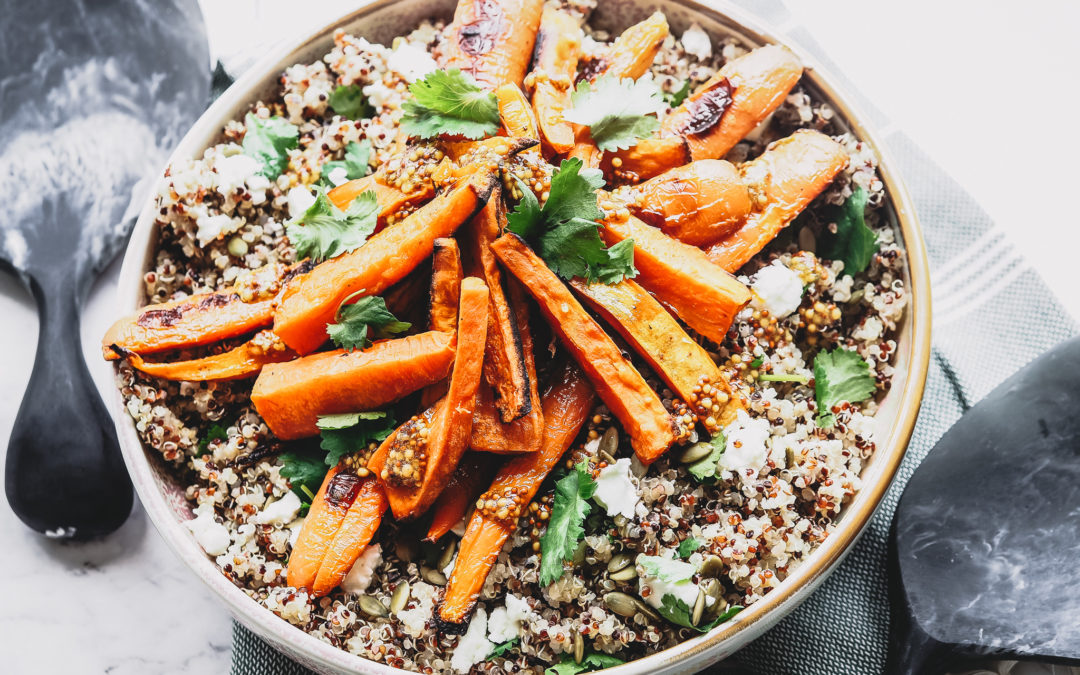 Roast Veg & Quinoa Salad