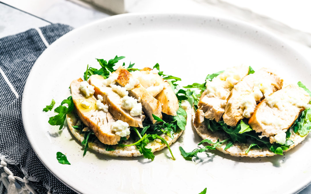 Toppers – Rocket, Grilled Chicken & Goat Cheese