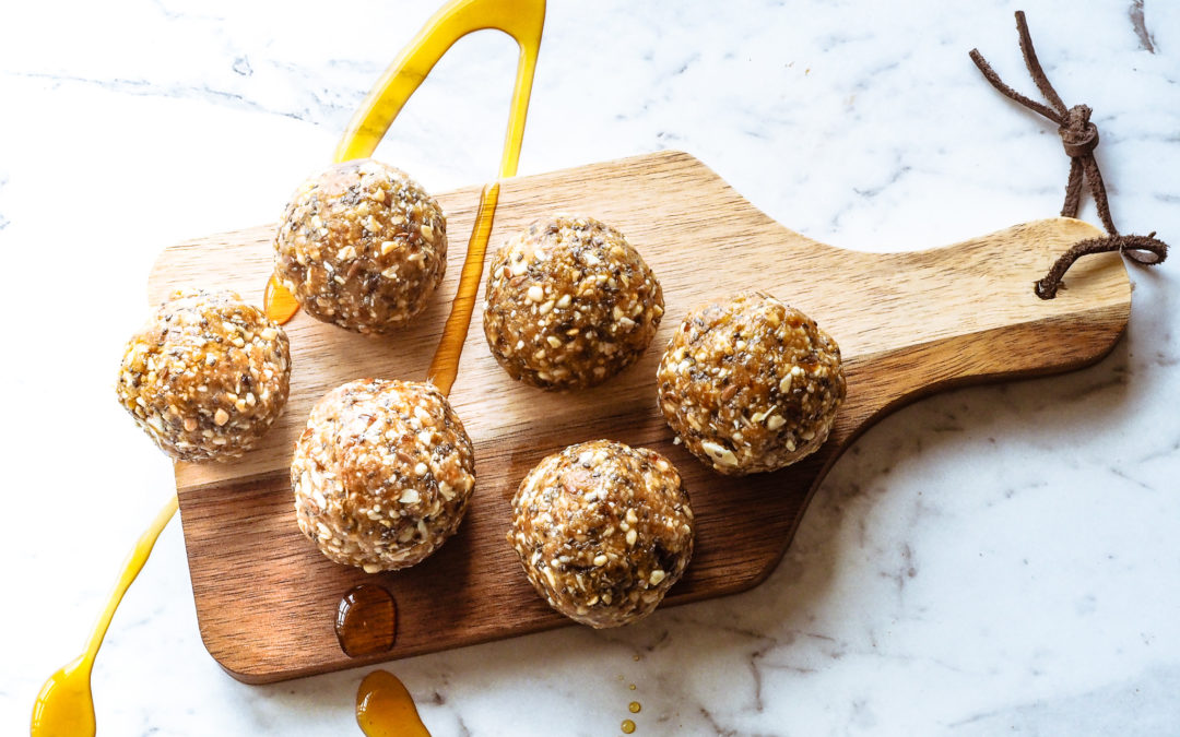 Cashew Maple Muesli Balls