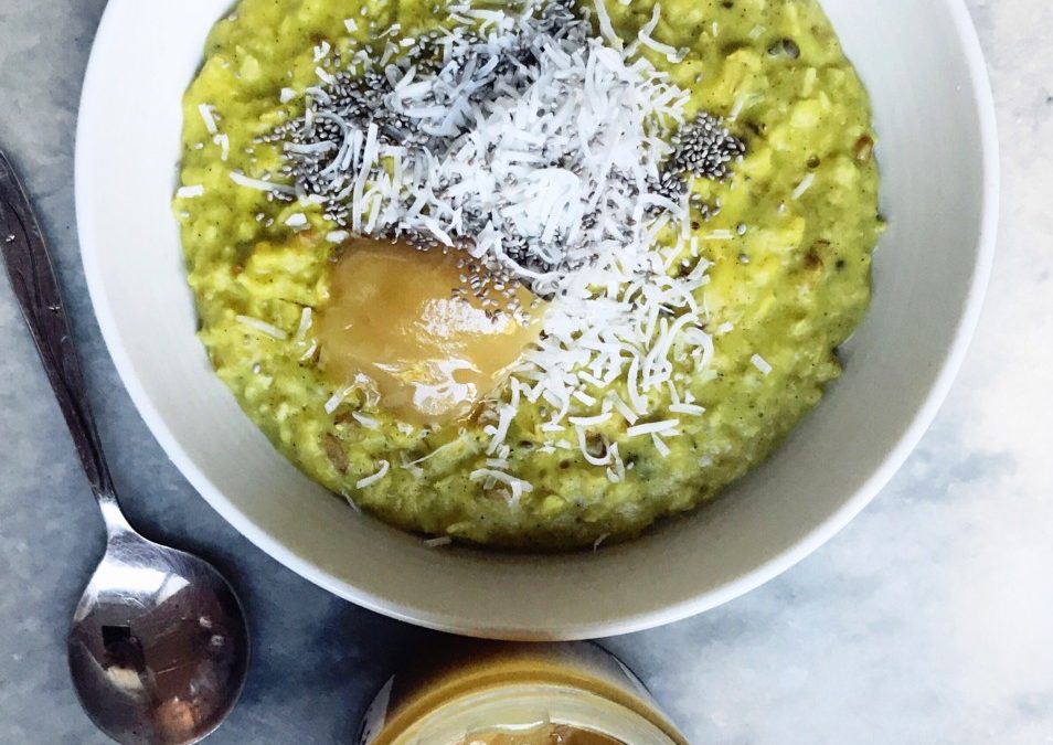 Immune Boosting Turmeric & Ginger Porridge