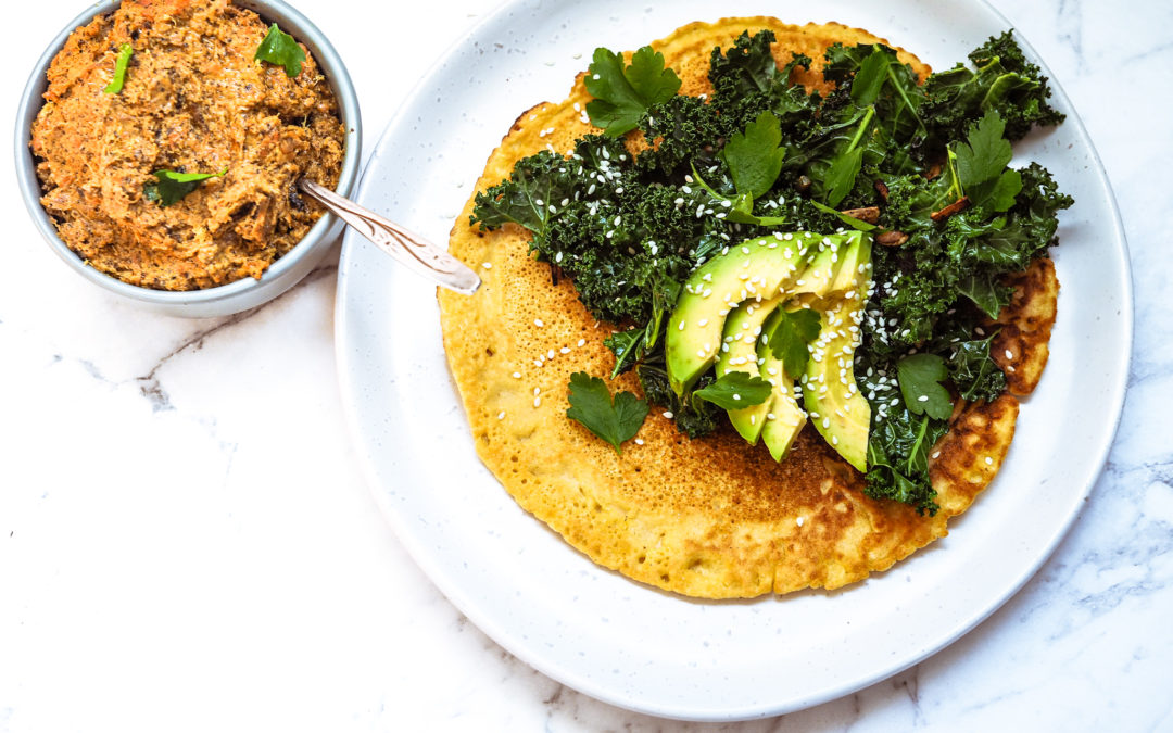 Savoury Chickpea Pancakes