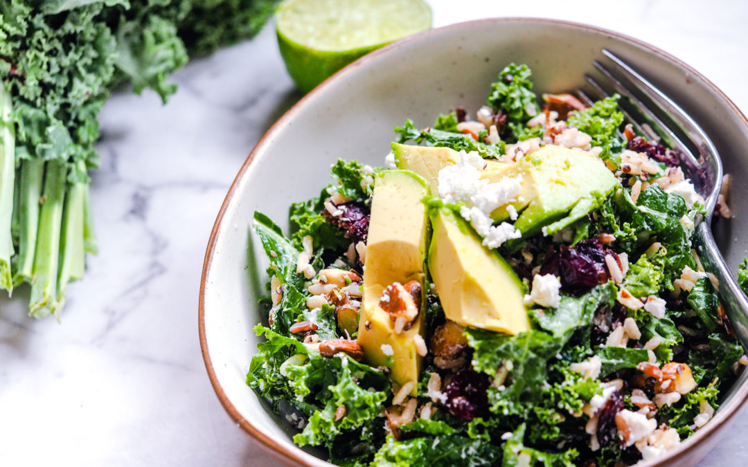 Kale, Quinoa & Cranberry Salad