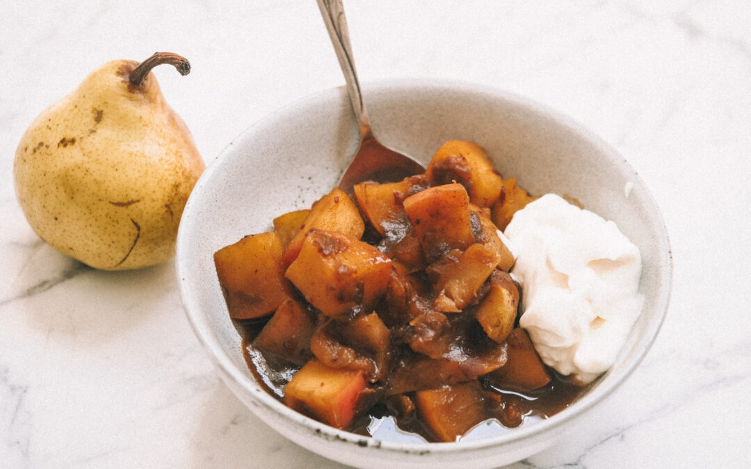 Ayurvedic Stewed Apple & Pear