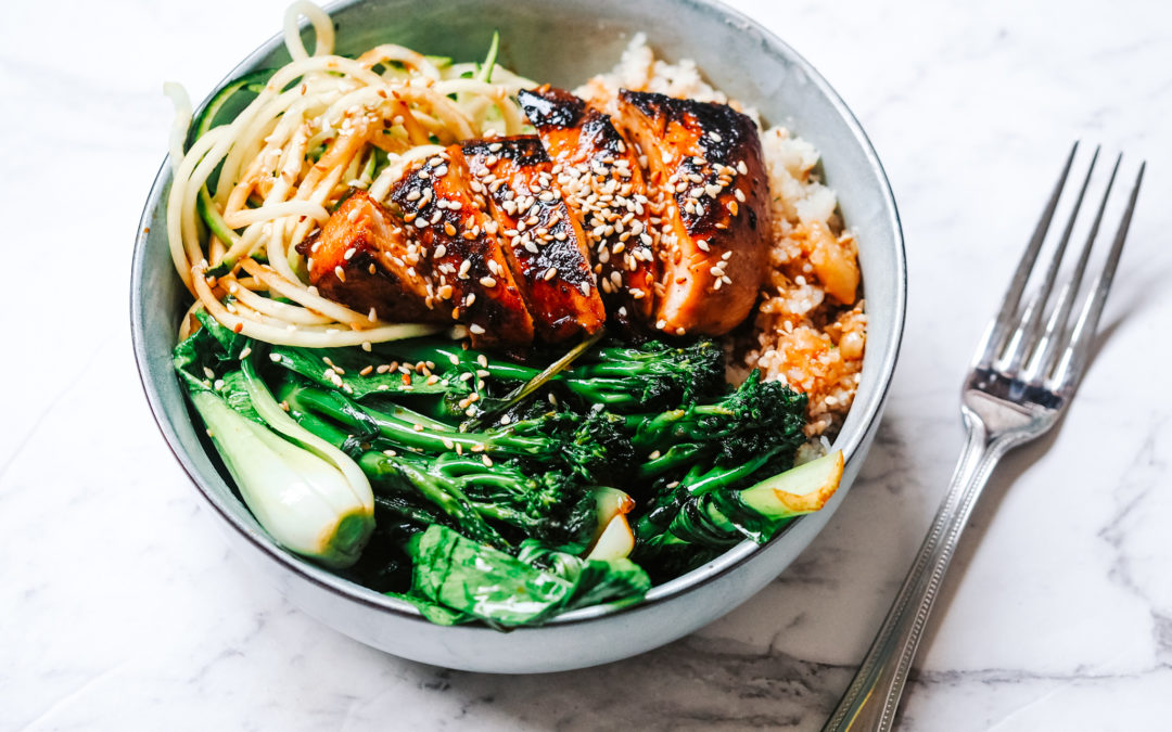 Teriyaki Chicken & Greens Bowl