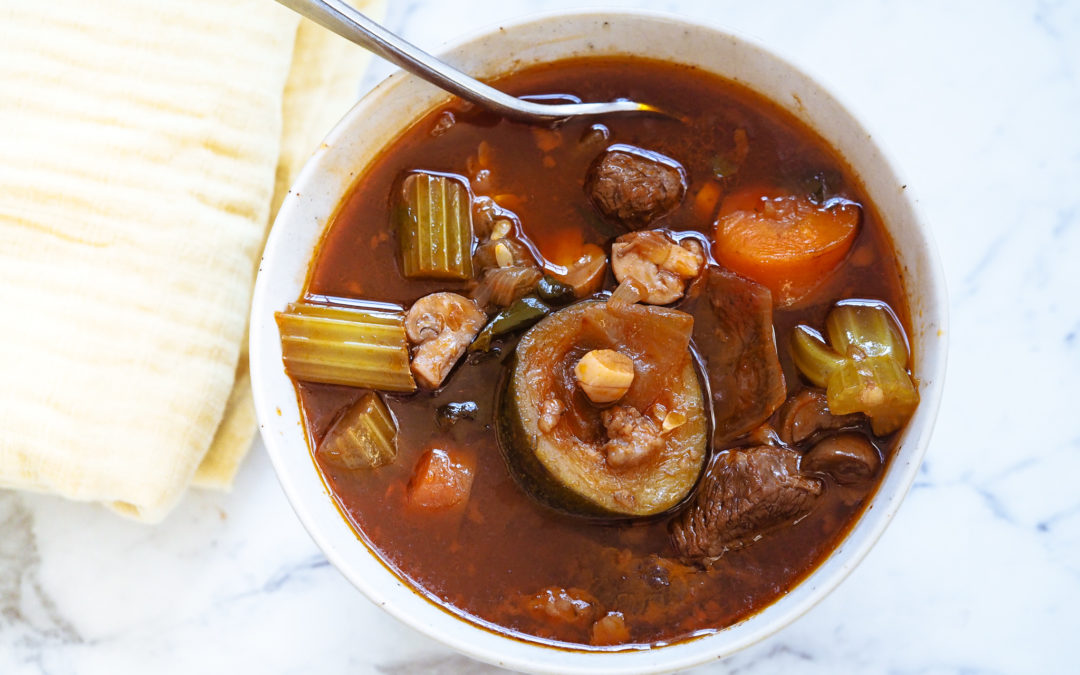 Slow Cooked Vegetable & Beef Stew