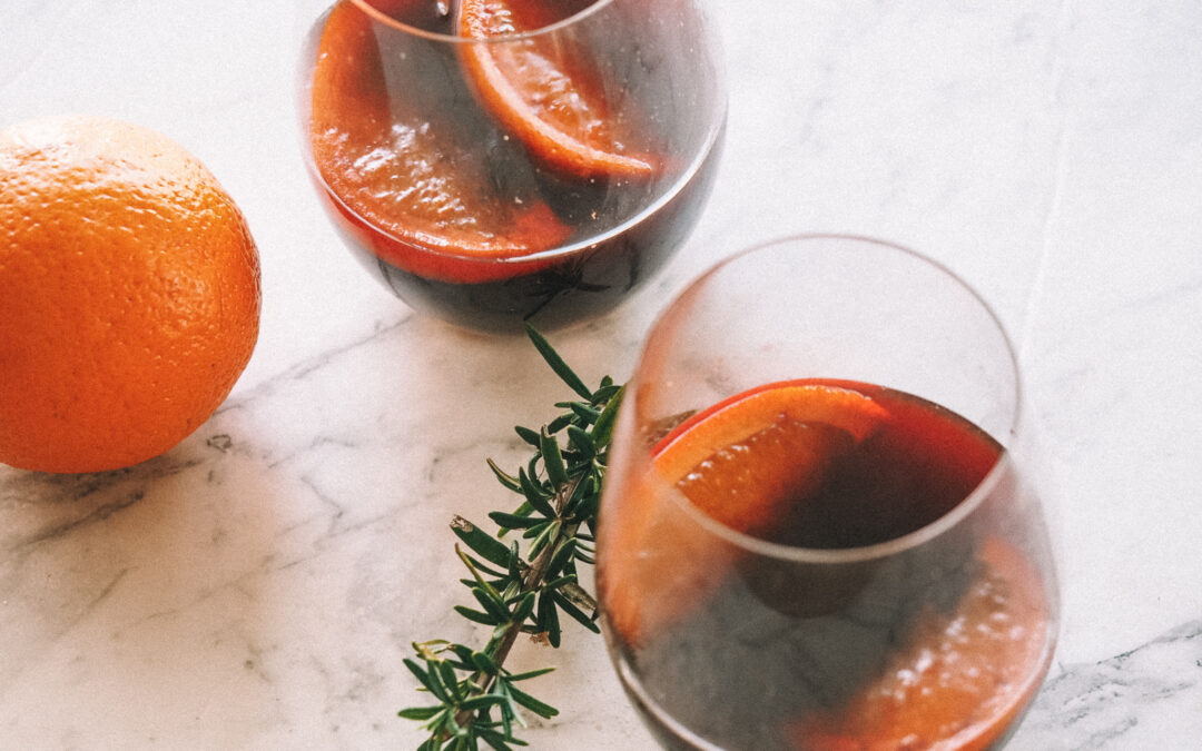 Mulled “wine” Mocktail