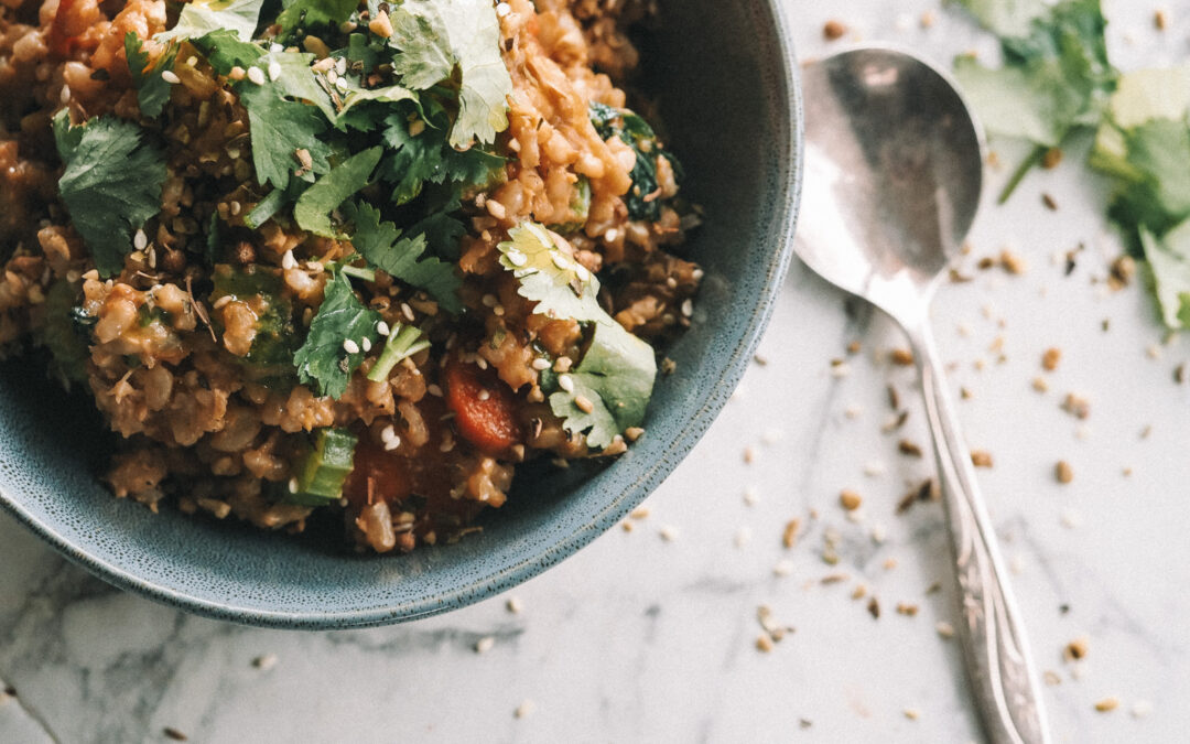 Fried Rice Ayurveda Style